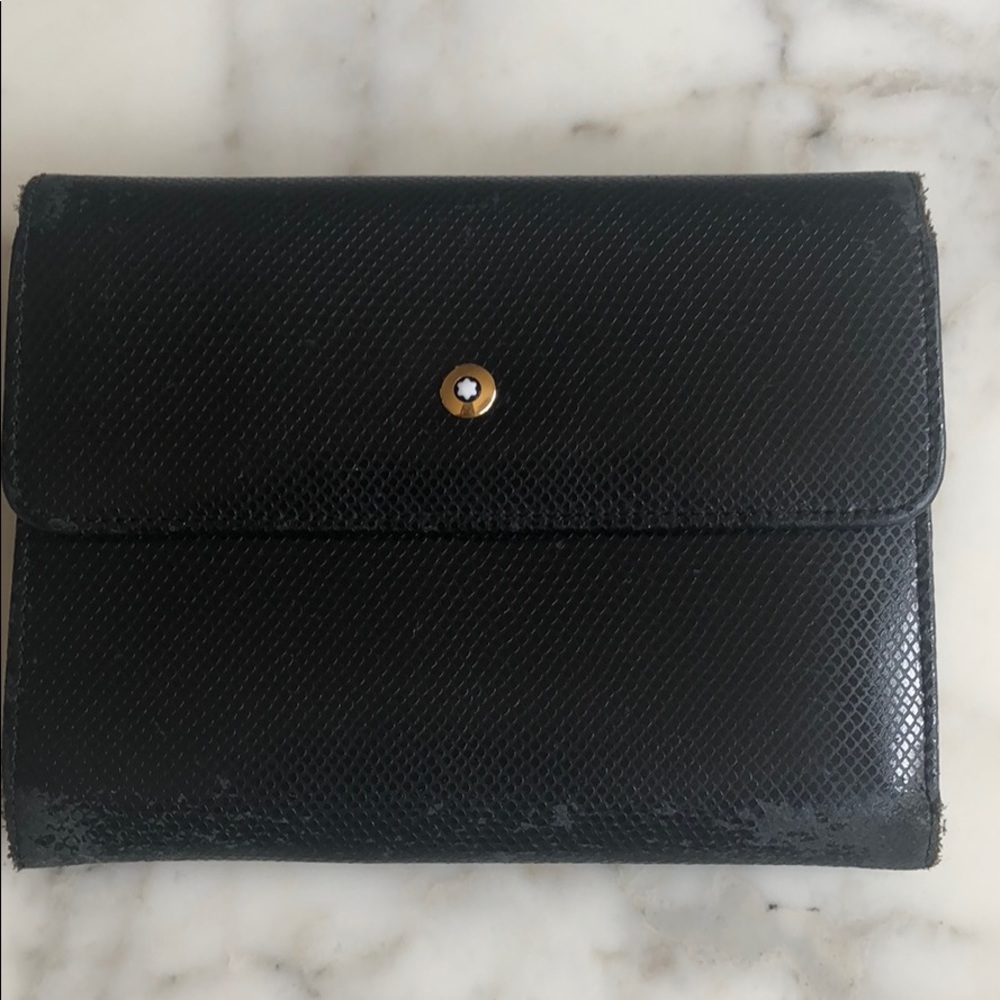 MONT BLANC Women Leather Wallet (Vintage)